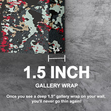 Load image into Gallery viewer, Abstract Pollock Pink and Gold Cinema
